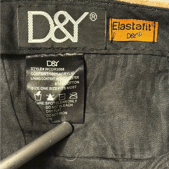 D&Y Women’s Khaki Newsboy Cabbie Hat Cap with rhinestone accent - Picture 7 of 7